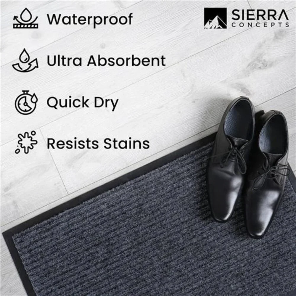 Front Door Mat Welcome Floor Mats - Entryway Indoor Outdoor Entrance Doormat